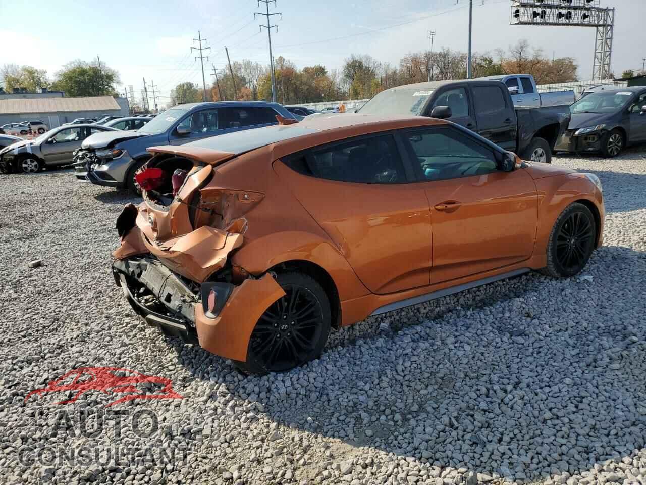 HYUNDAI VELOSTER 2016 - KMHTC6AEXGU273799