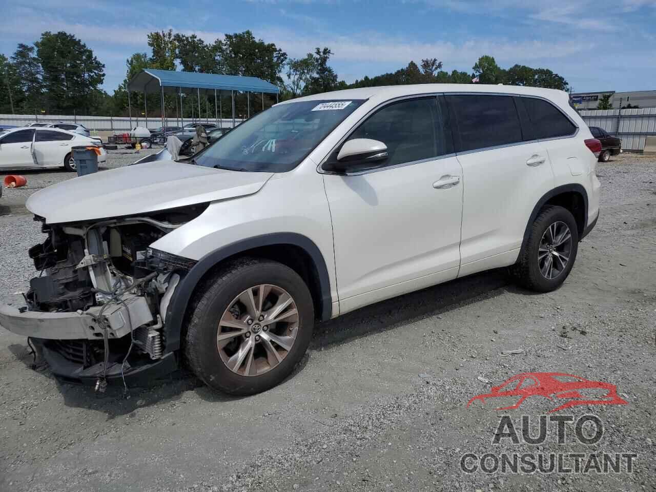TOYOTA HIGHLANDER 2017 - 5TDZZRFH1HS204474