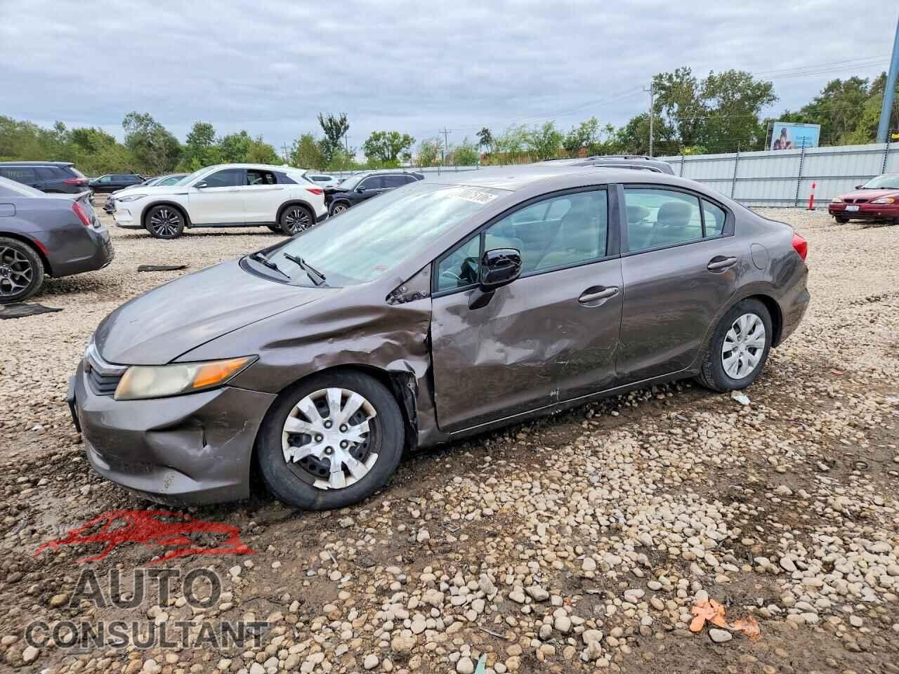 HONDA CIVIC 2012 - 19XFB2F50CE032204
