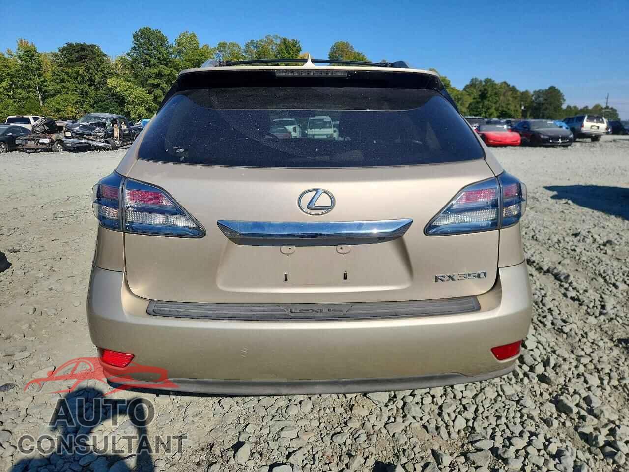 LEXUS RX350 2012 - 2T2BK1BA2CC150616