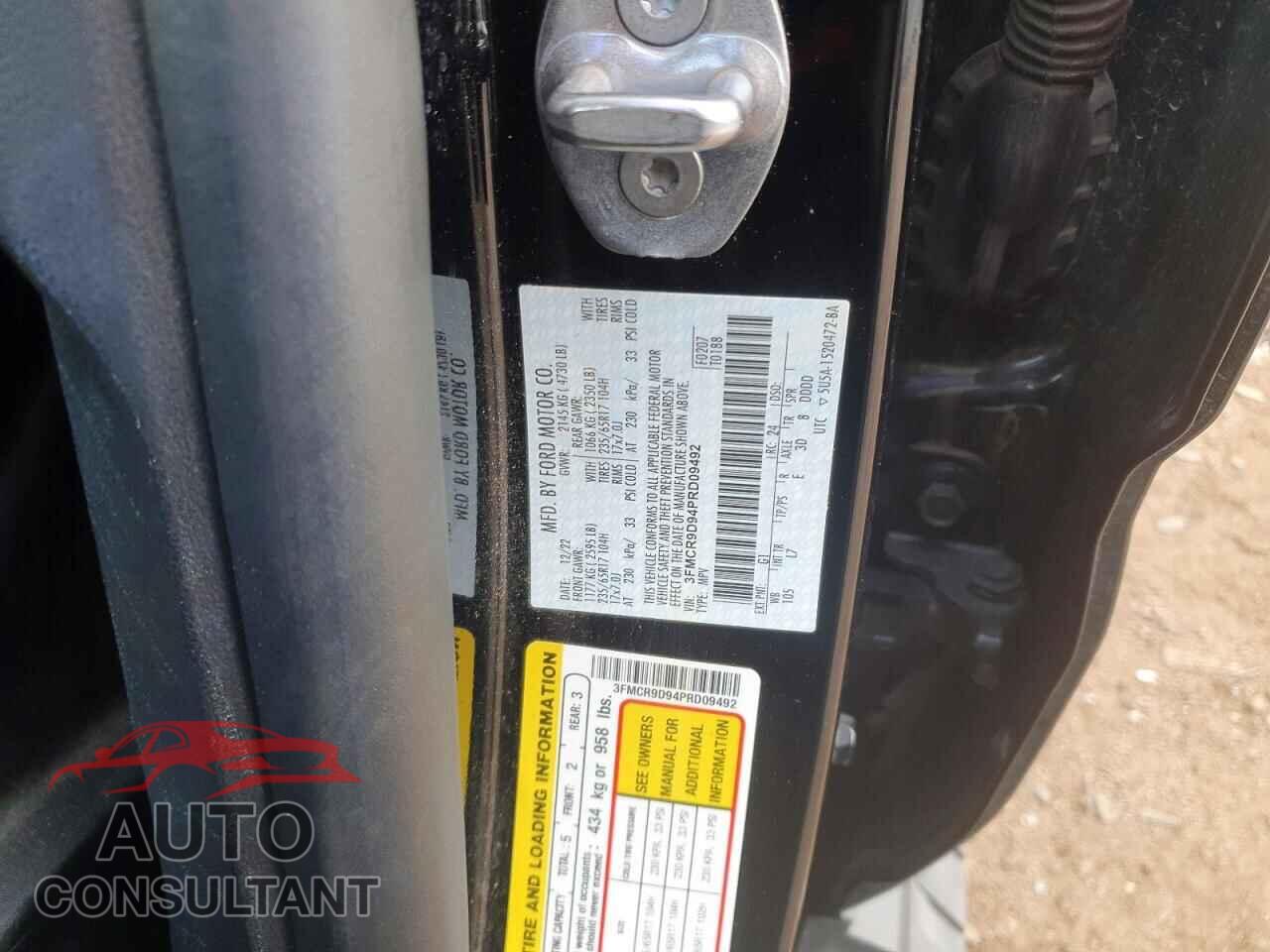 FORD BRONCO 2023 - 3FMCR9D94PRD09492