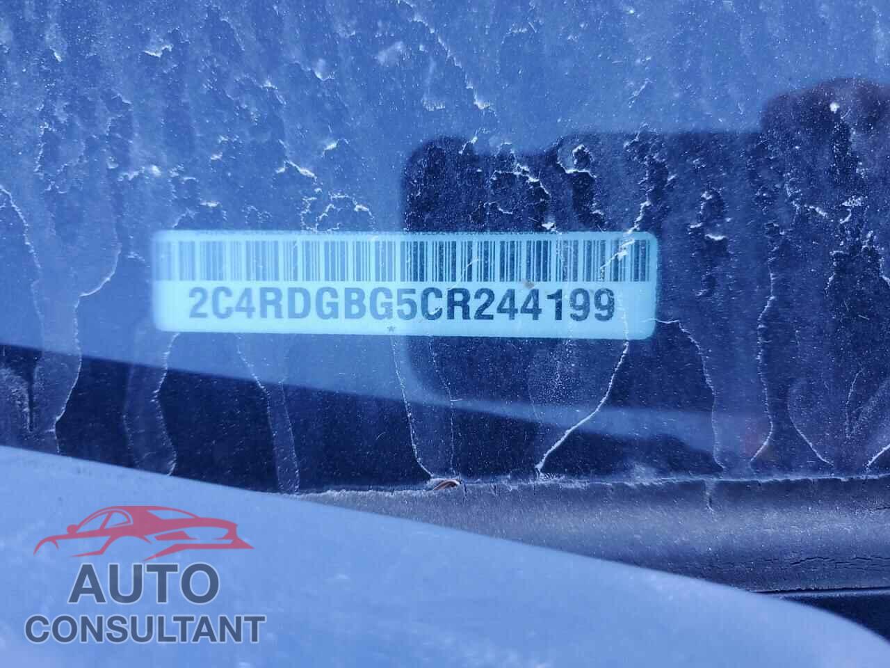 DODGE CARAVAN 2012 - 2C4RDGBG5CR244199