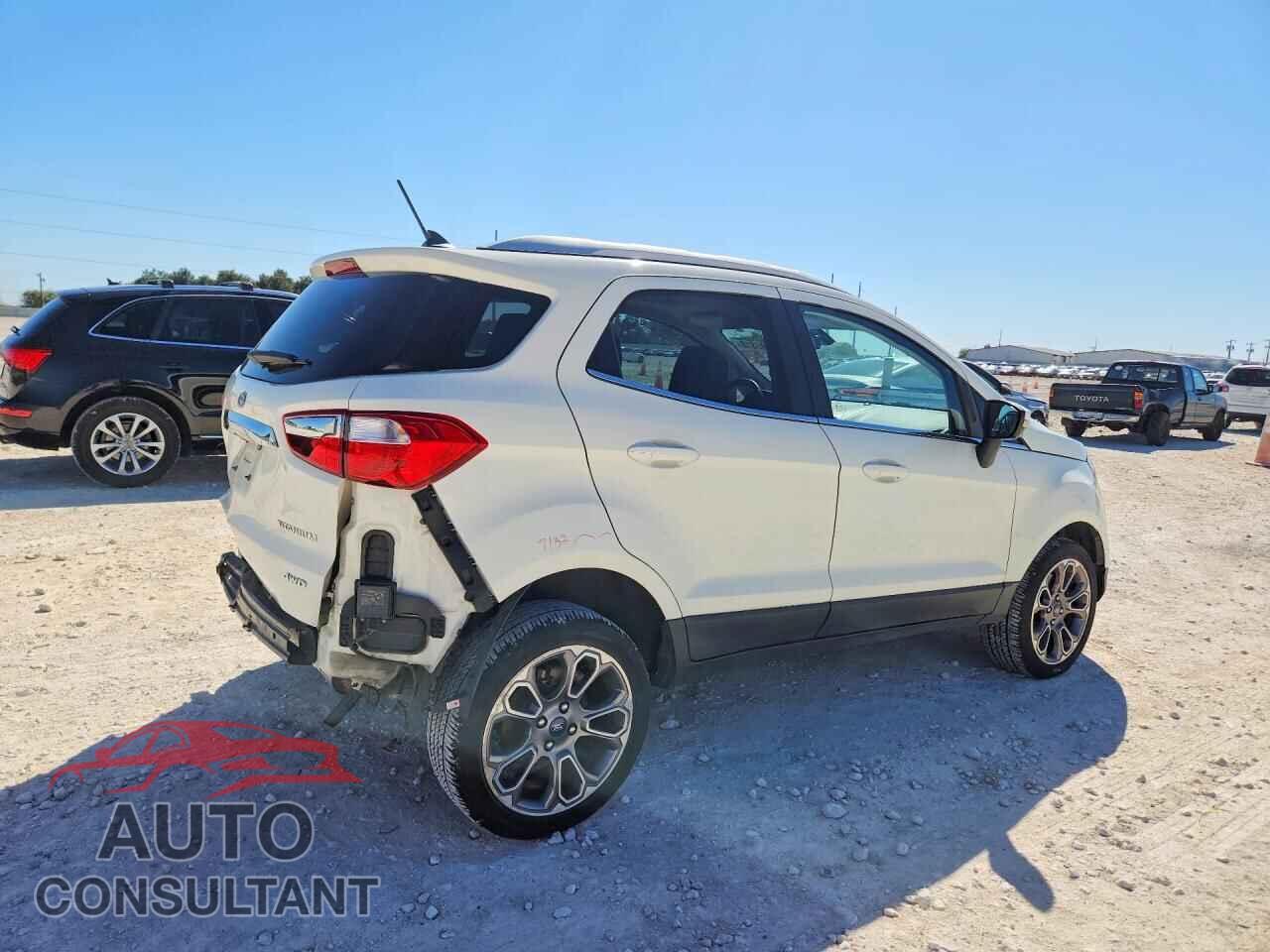 FORD ECOSPORT 2022 - MAJ6S3KL7NC463360