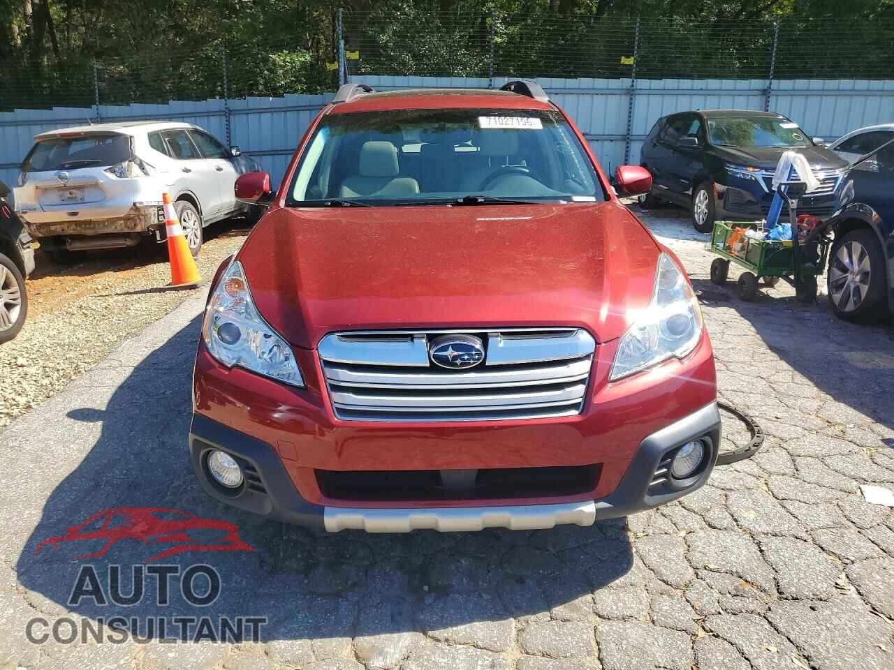 SUBARU OUTBACK 2014 - 4S4BRCLC9E3239585