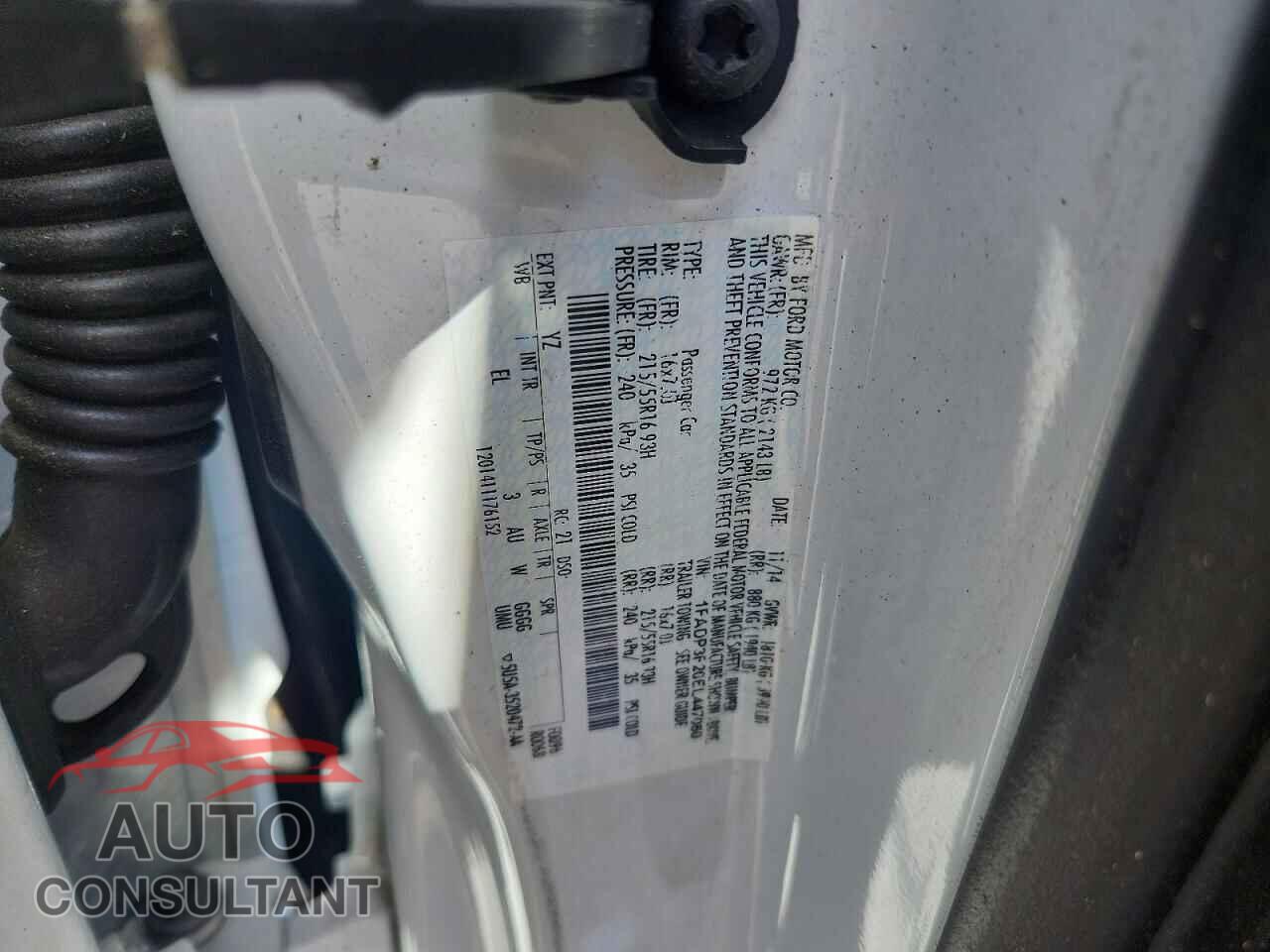FORD FOCUS 2014 - 1FADP3F20EL447060