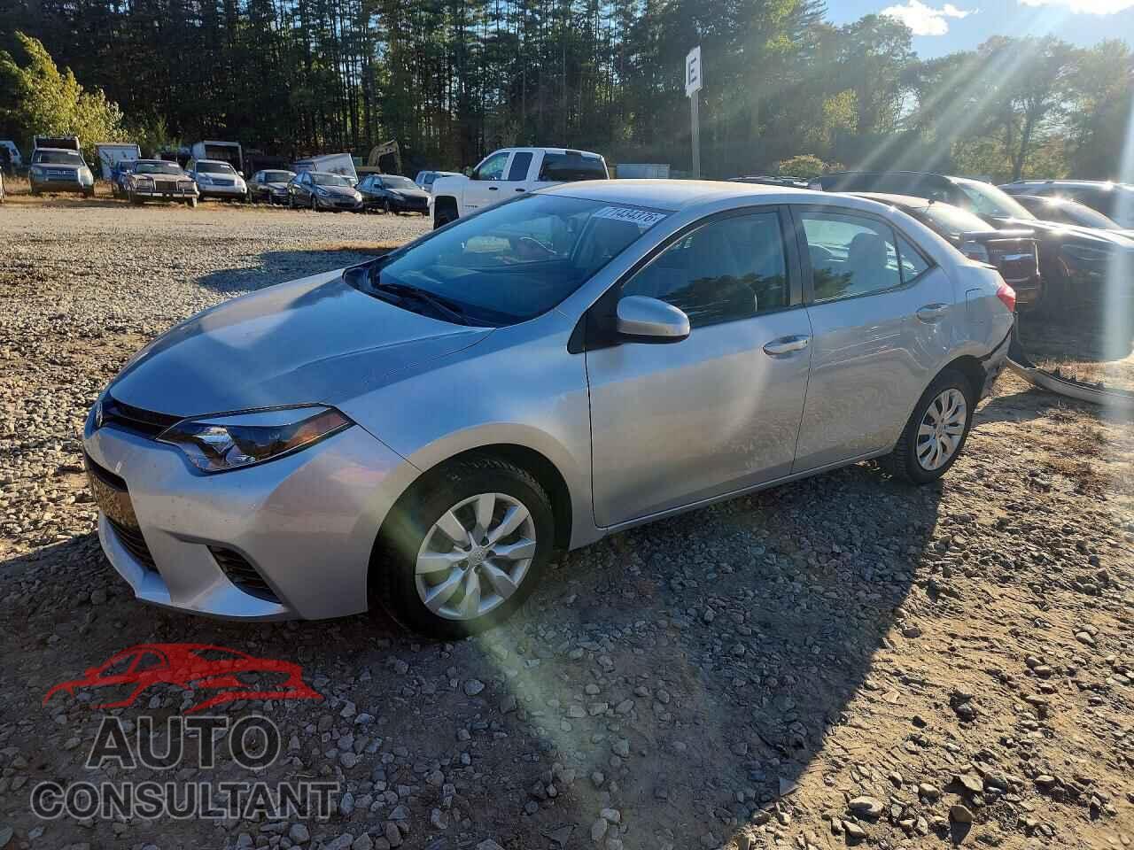 TOYOTA COROLLA 2015 - 2T1BURHE5FC399245