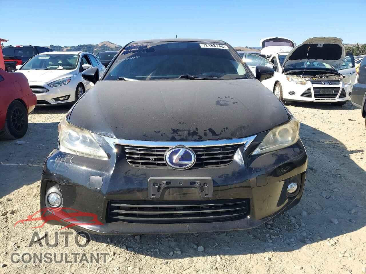 LEXUS CT 200 2012 - JTHKD5BH5C2099712