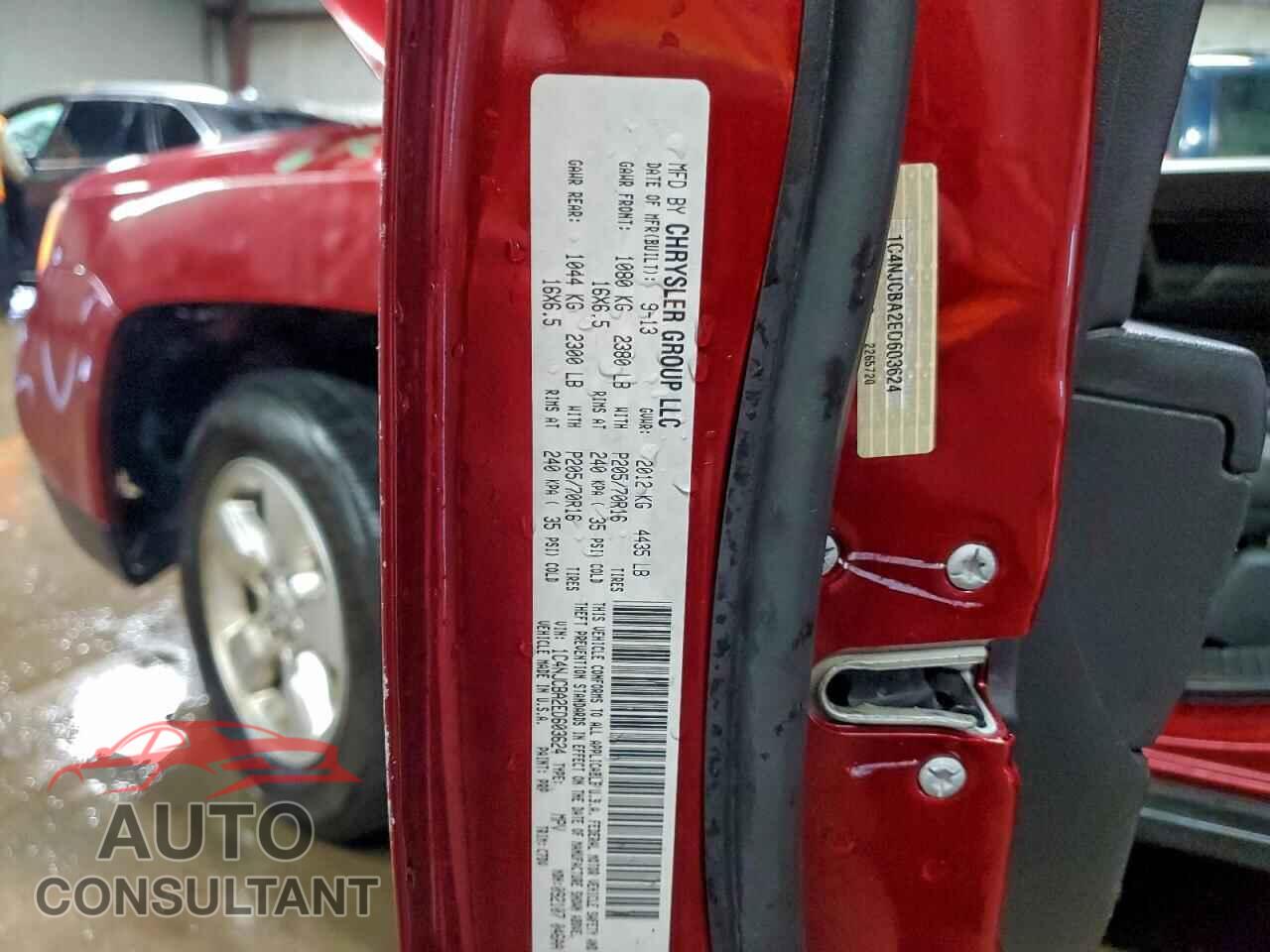 JEEP COMPASS 2014 - 1C4NJCBA2ED603624