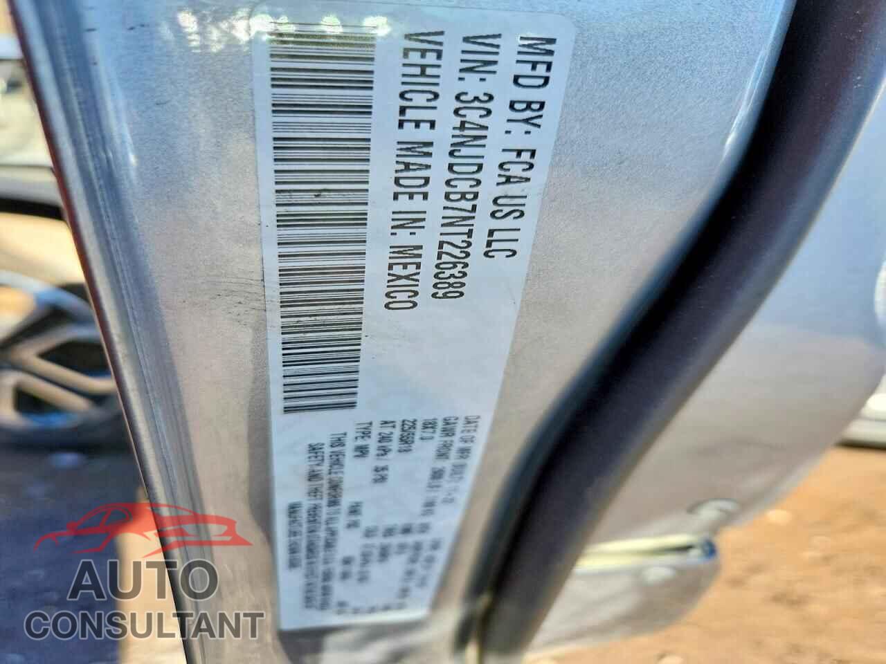 JEEP COMPASS 2022 - 3C4NJDCB7NT226389