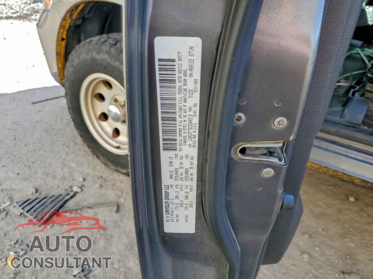 DODGE RAM 1500 2012 - 1C6RD7FT6CS304519