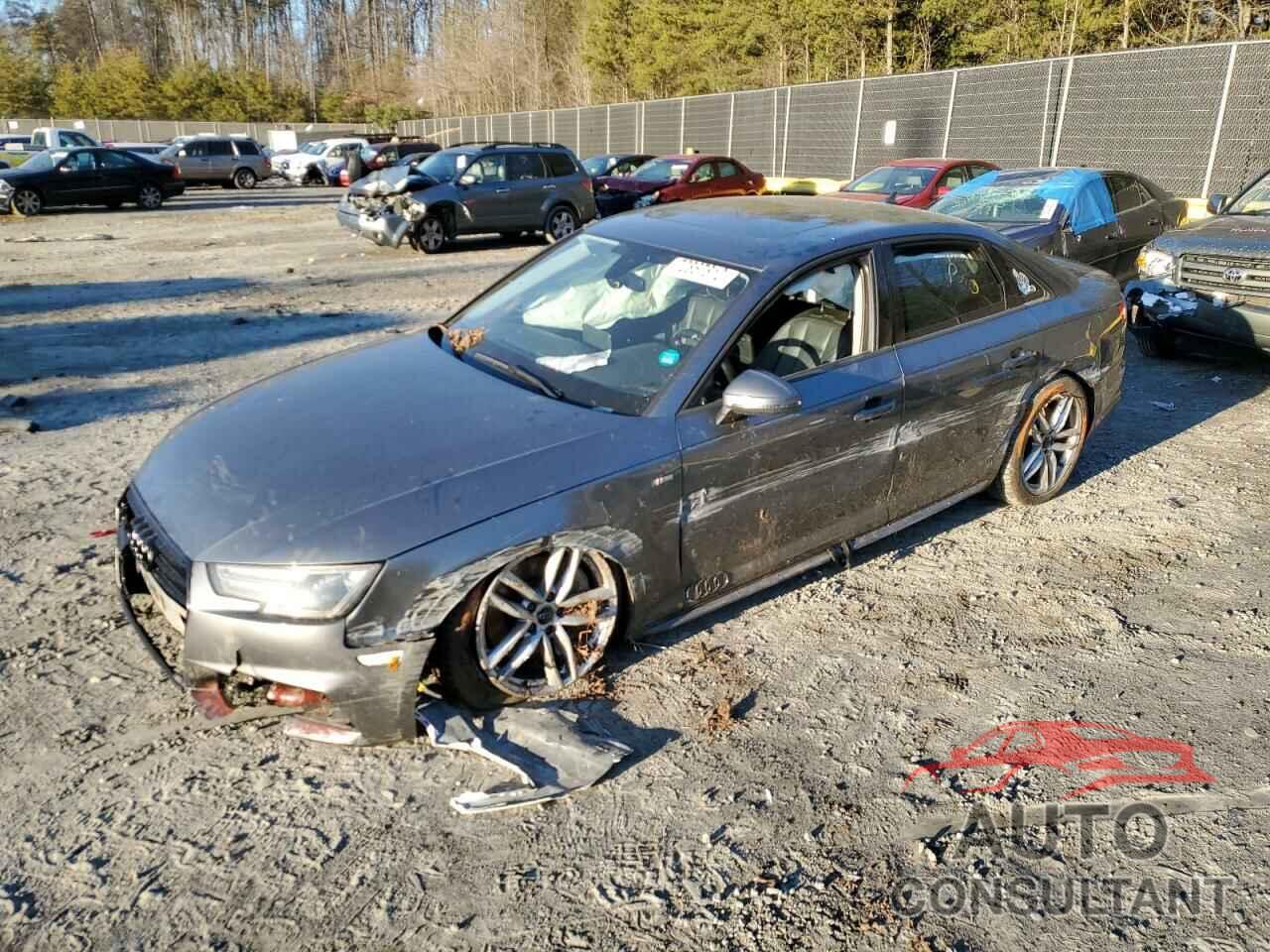 AUDI A4 2017 - WAUDNAF4XHN047518