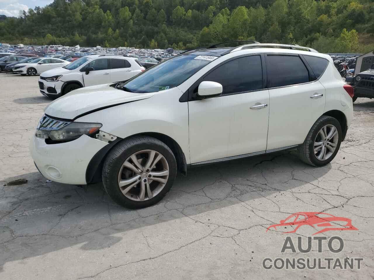 NISSAN MURANO 2010 - JN8AZ1MW2AW139564