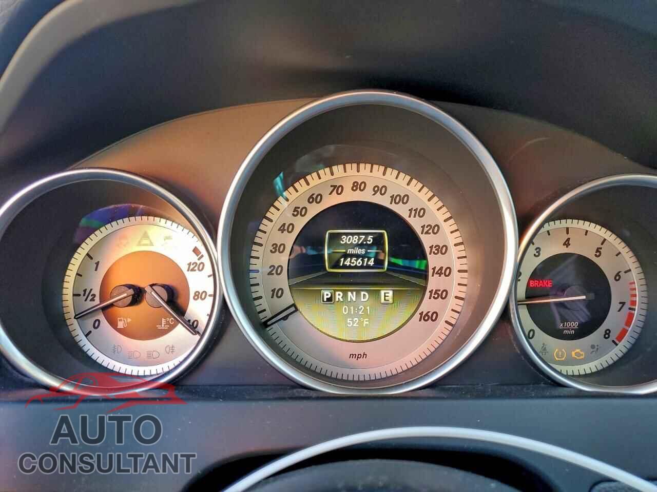 MERCEDES-BENZ C-CLASS 2012 - WDDGF8BB3CA597210