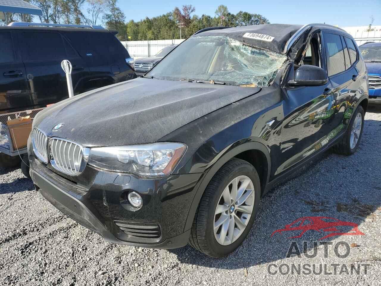 BMW X3 2017 - 5UXWZ7C31H0V87849