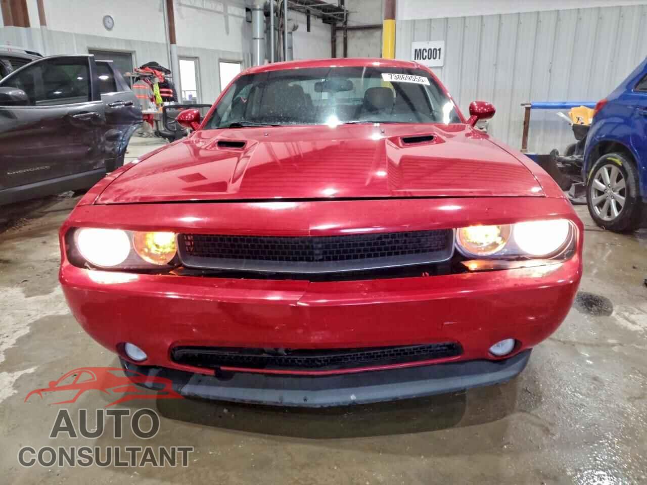 DODGE CHALLENGER 2012 - 2C3CDYAGXCH128164