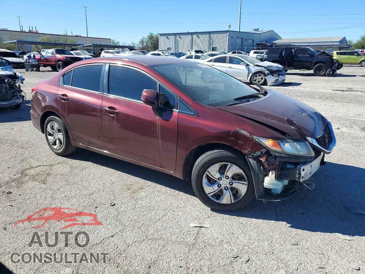 HONDA CIVIC 2013 - 19XFB2F52DE295196