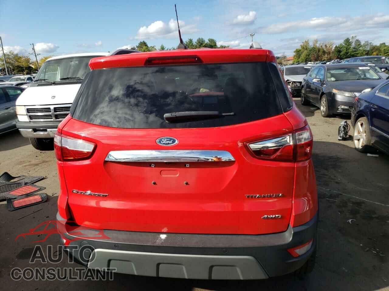 FORD ECOSPORT 2020 - MAJ6S3KLXLC346157