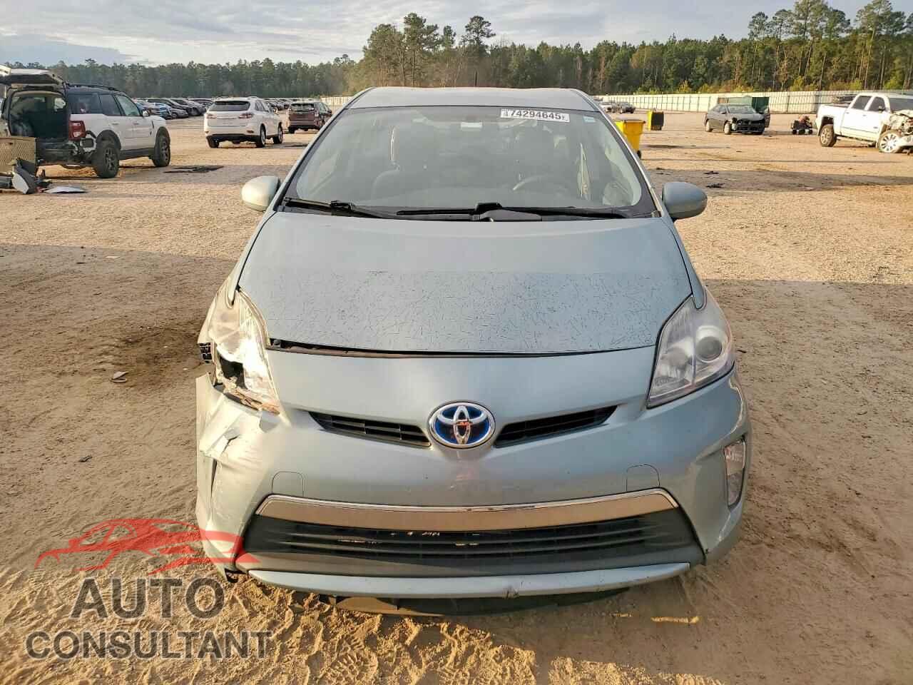 TOYOTA PRIUS 2012 - JTDKN3DP8C3012807