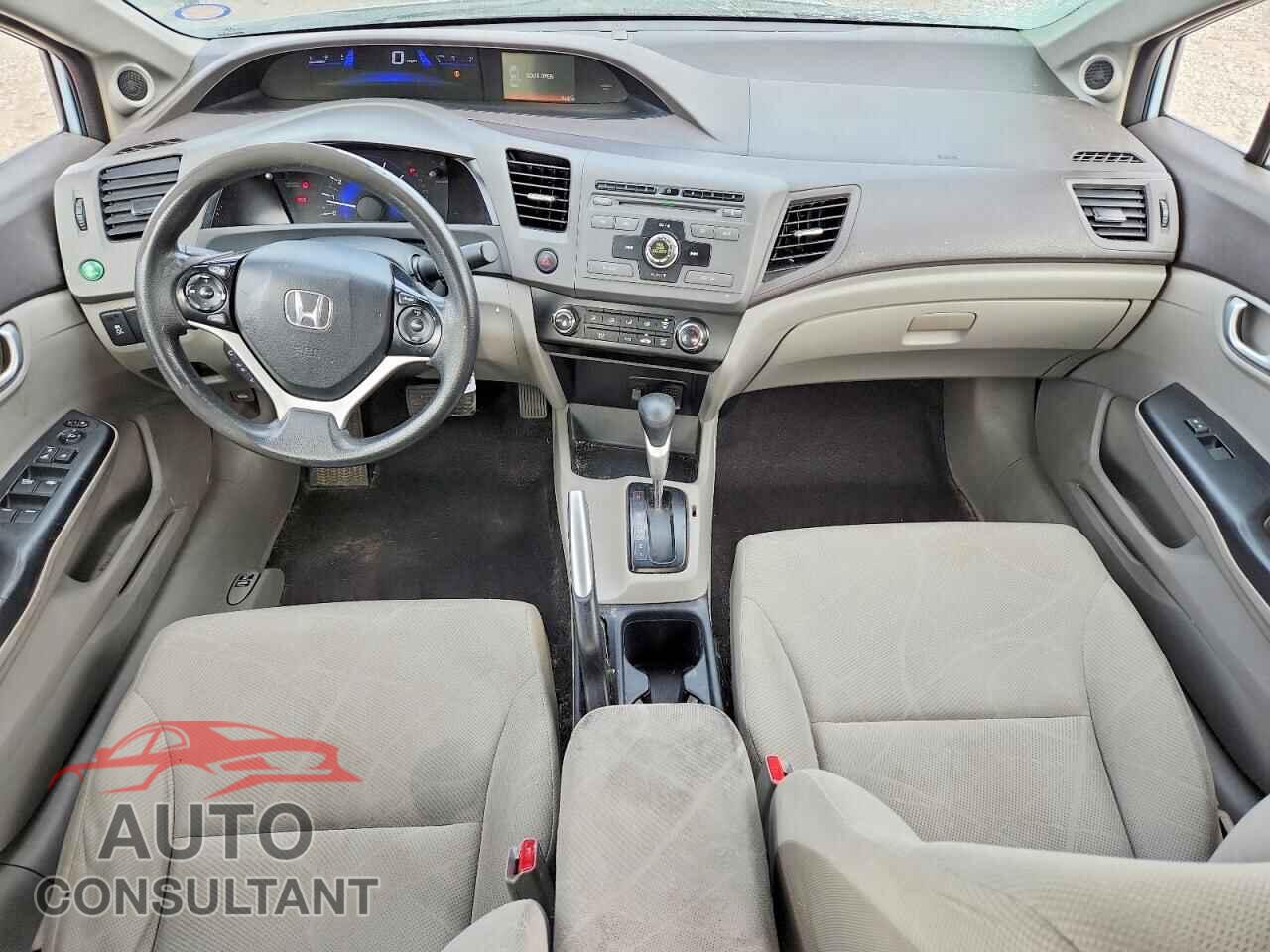 HONDA CIVIC 2012 - 19XFB2F86CE038177