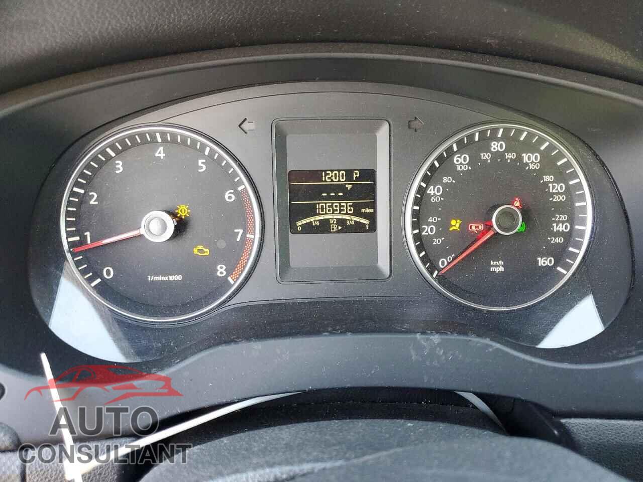 VOLKSWAGEN JETTA 2012 - 3VWDX7AJ9CM325192