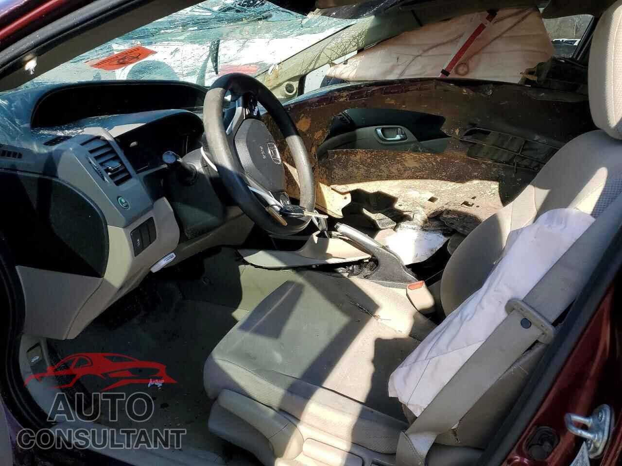 HONDA CIVIC 2012 - 19XFB2F84CE100109