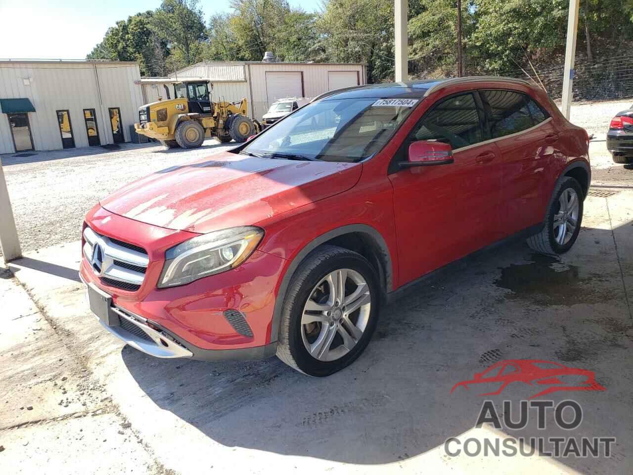 MERCEDES-BENZ GLA-CLASS 2015 - WDCTG4GB5FJ077936