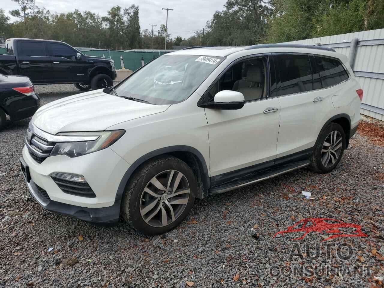 HONDA PILOT 2016 - 5FNYF5H93GB020238