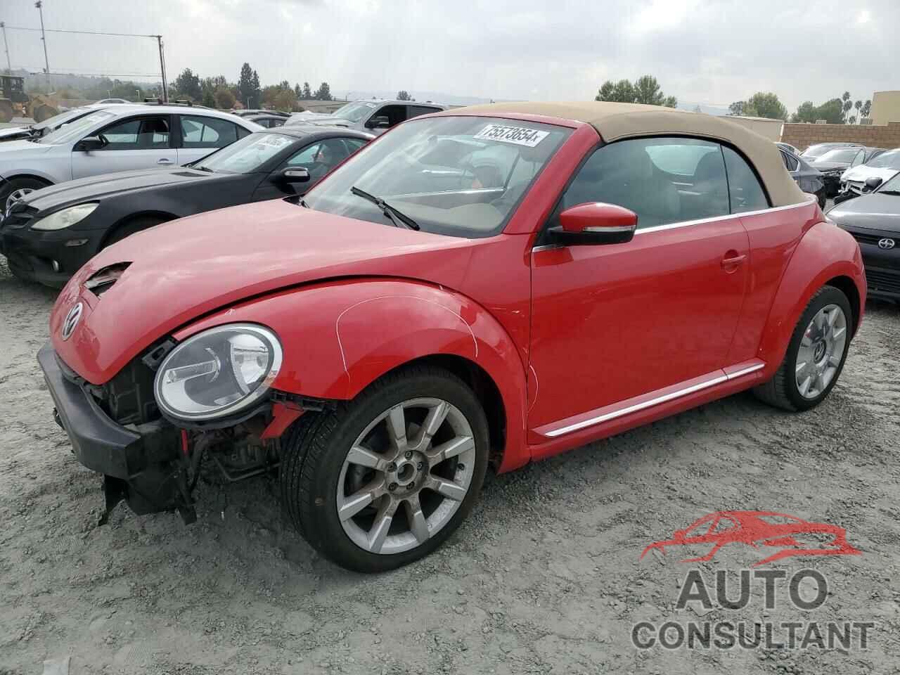 VOLKSWAGEN BEETLE 2013 - 3VW5P7AT1DM802771