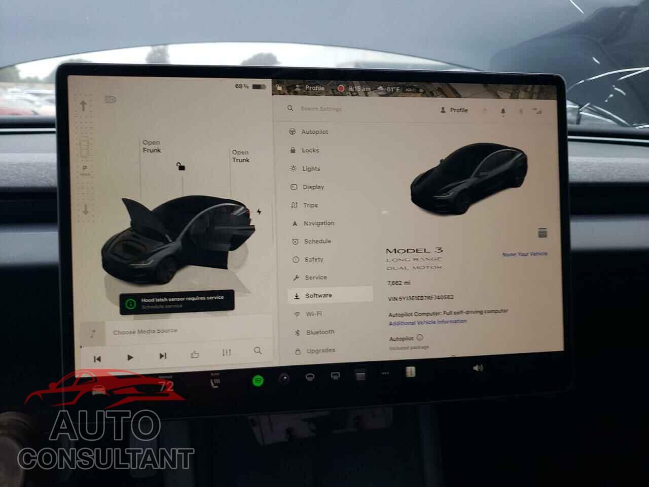 TESLA MODEL 3 2024 - 5YJ3E1EB7RF740562