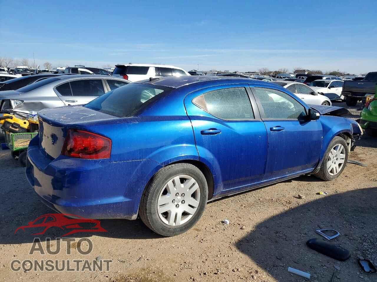DODGE AVENGER 2012 - 1C3CDZAB2CN260076