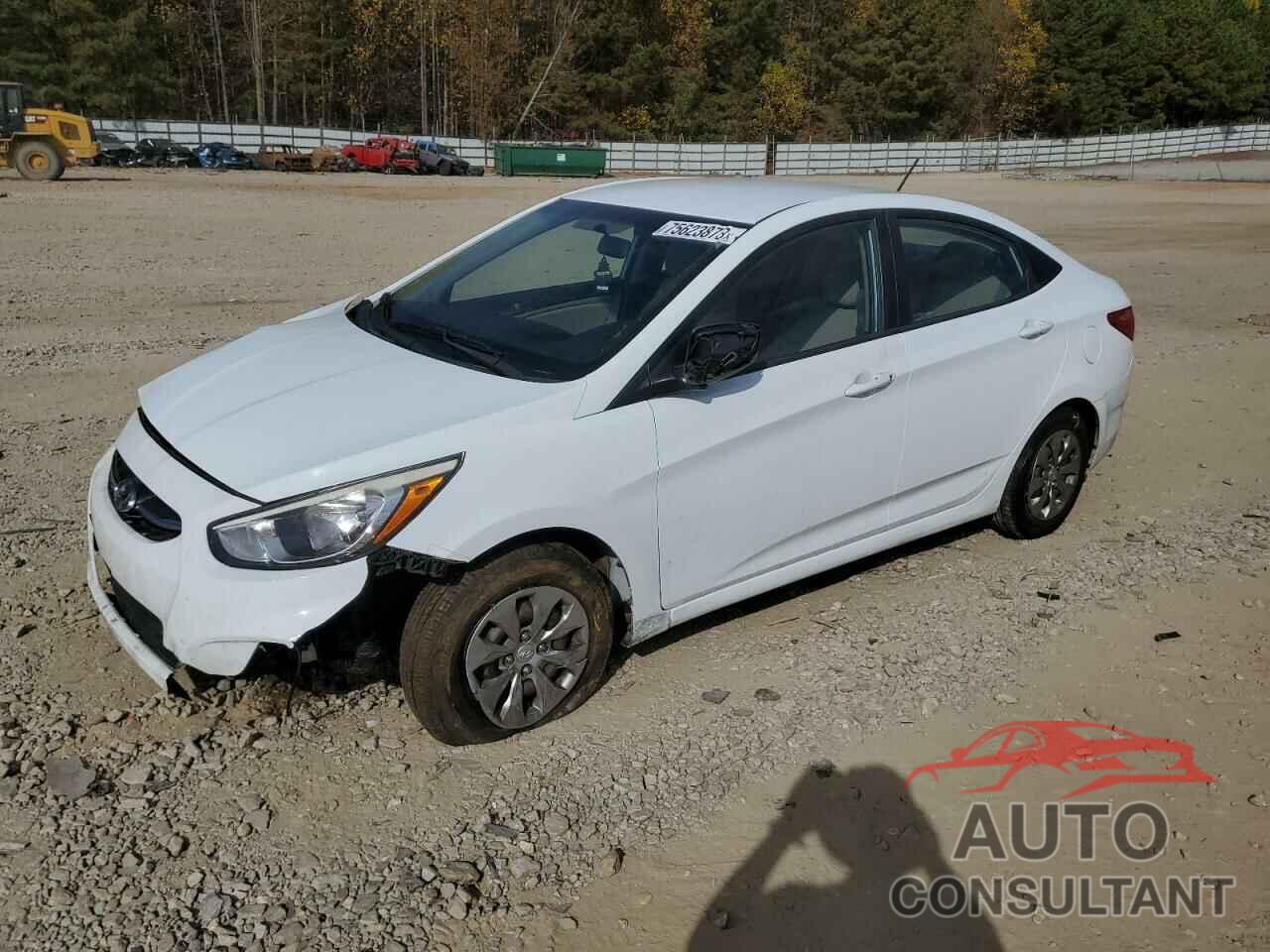 HYUNDAI ACCENT 2016 - KMHCT4AEXGU110509