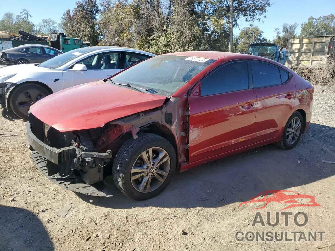 HYUNDAI ELANTRA 2018 - 5NPD84LF2JH254959