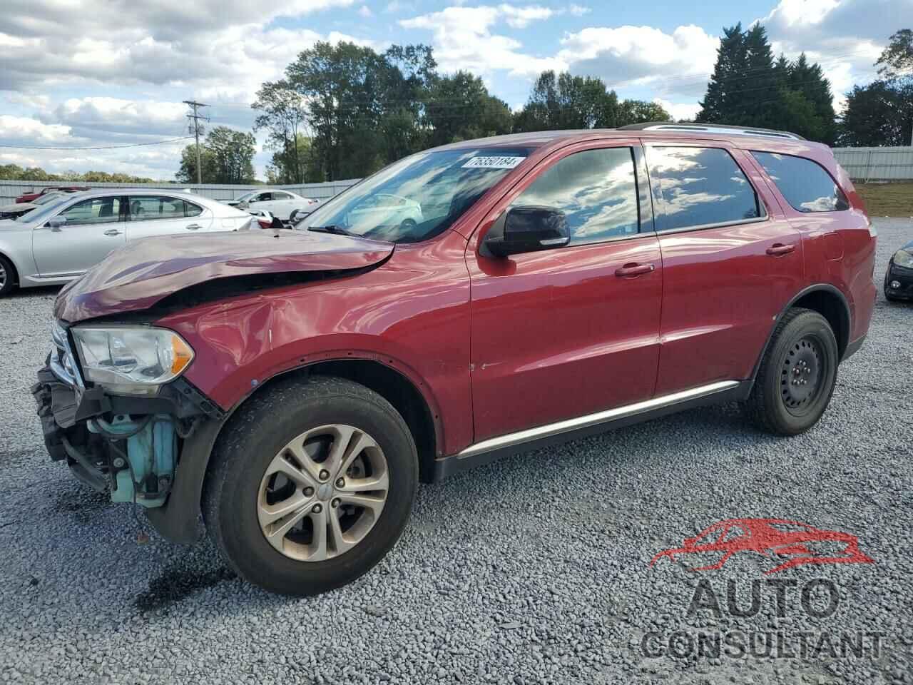 DODGE DURANGO 2013 - 1C4RDJAG5DC672105