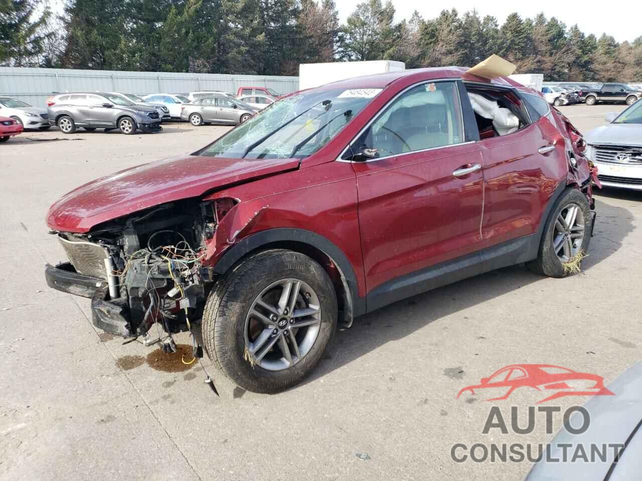 HYUNDAI SANTA FE 2017 - 5XYZTDLBXHG496529