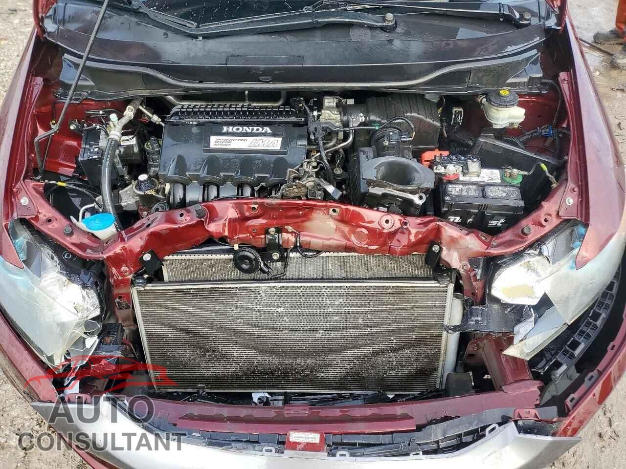 HONDA INSIGHT 2011 - JHMZE2H30BS012352