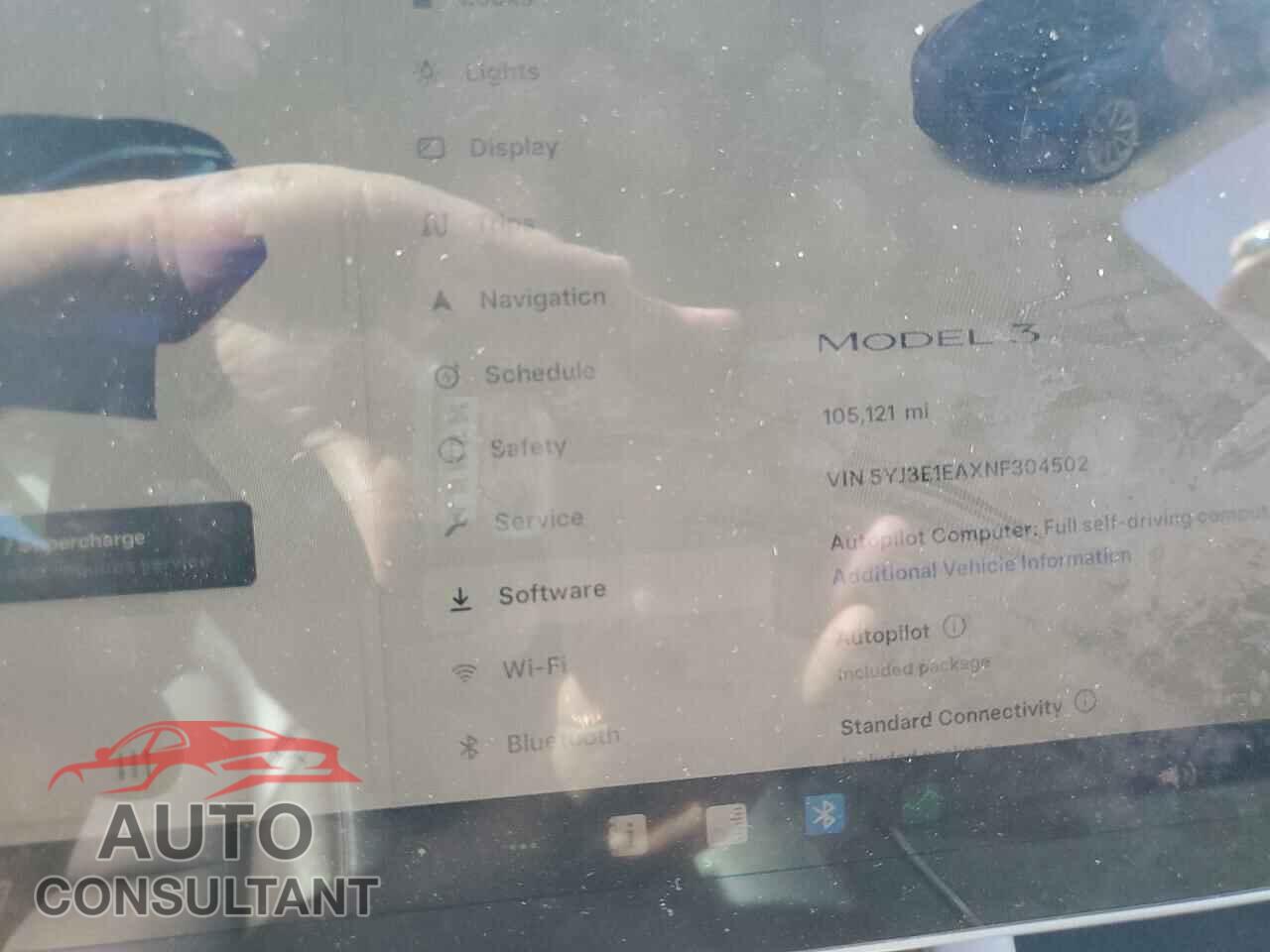 TESLA MODEL 3 2022 - 5YJ3E1EAXNF304502