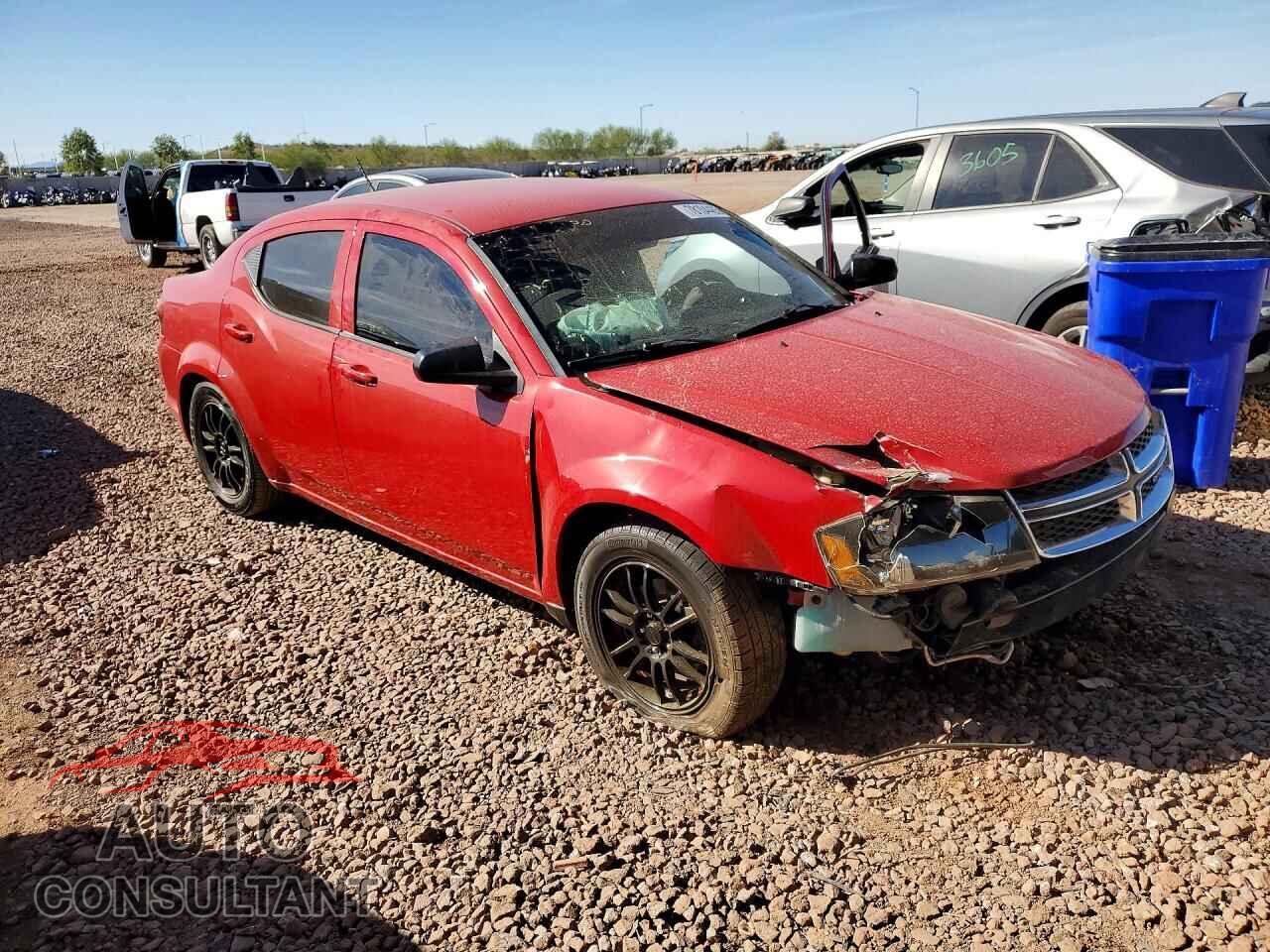 DODGE AVENGER 2012 - 1C3CDZAB5CN311330