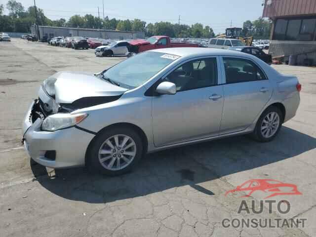 TOYOTA COROLLA 2009 - JTDBL40E39J000410