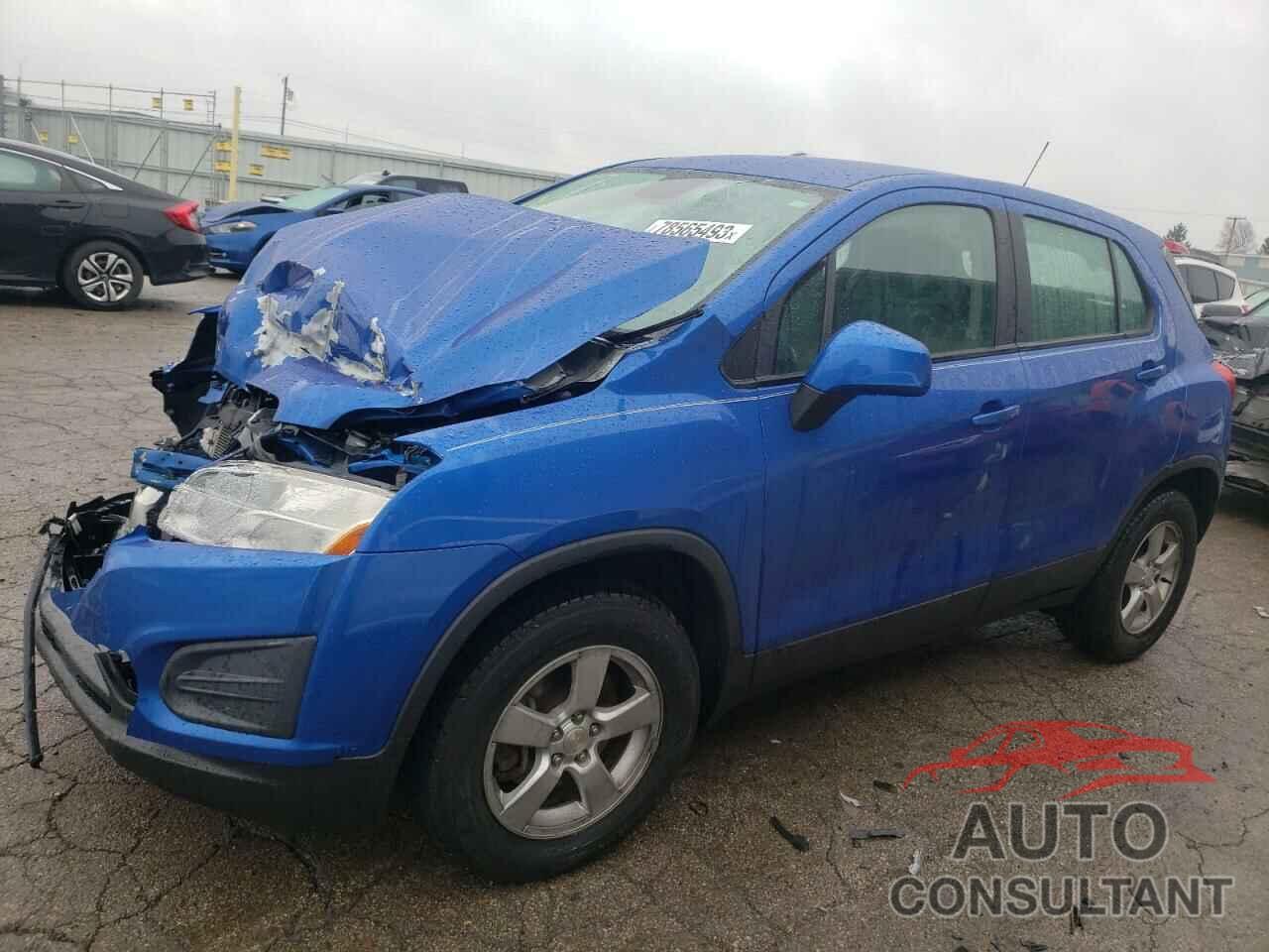 CHEVROLET TRAX 2016 - KL7CJNSB8GB726156