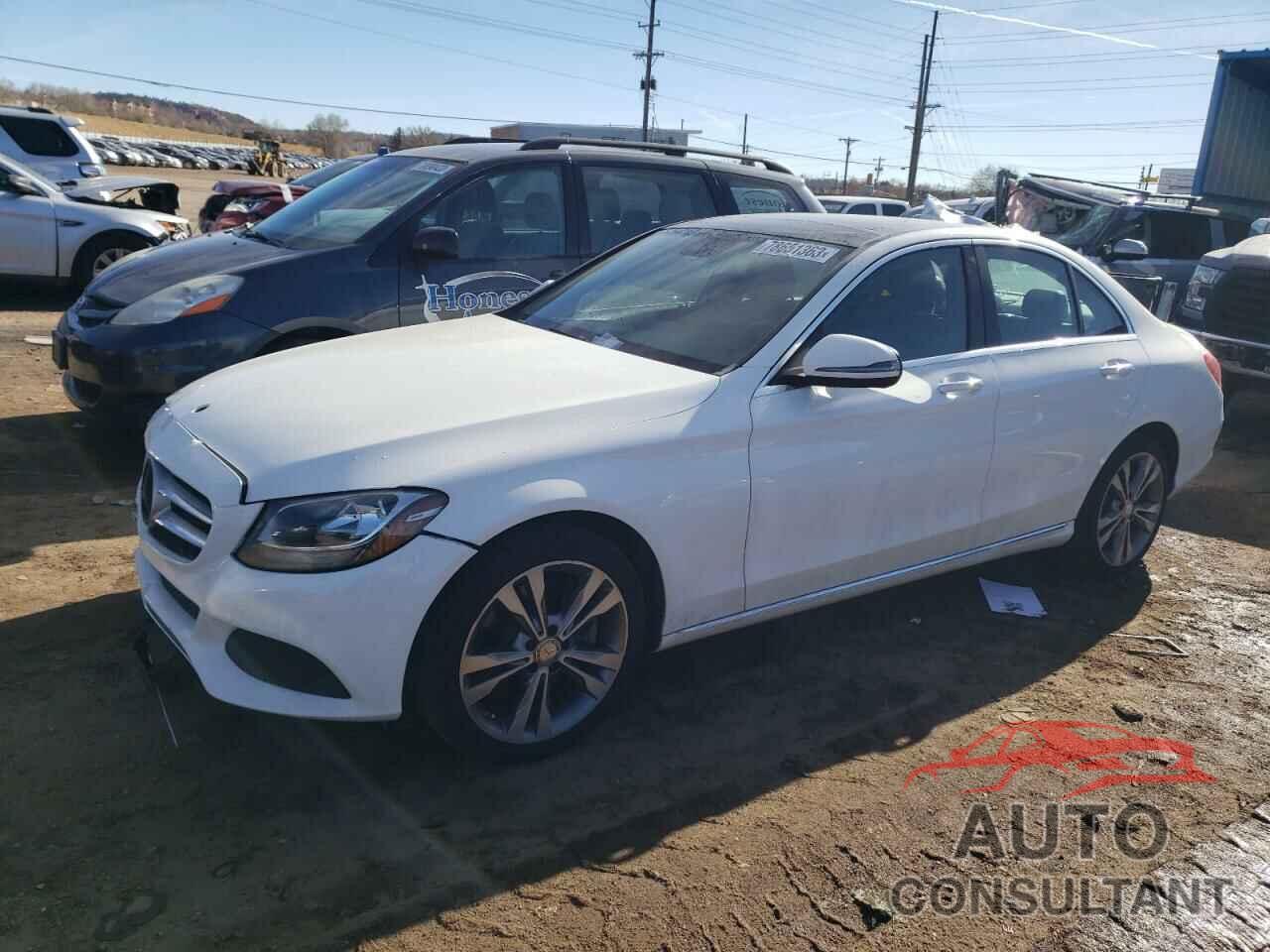 MERCEDES-BENZ C-CLASS 2016 - 55SWF4KBXGU120879