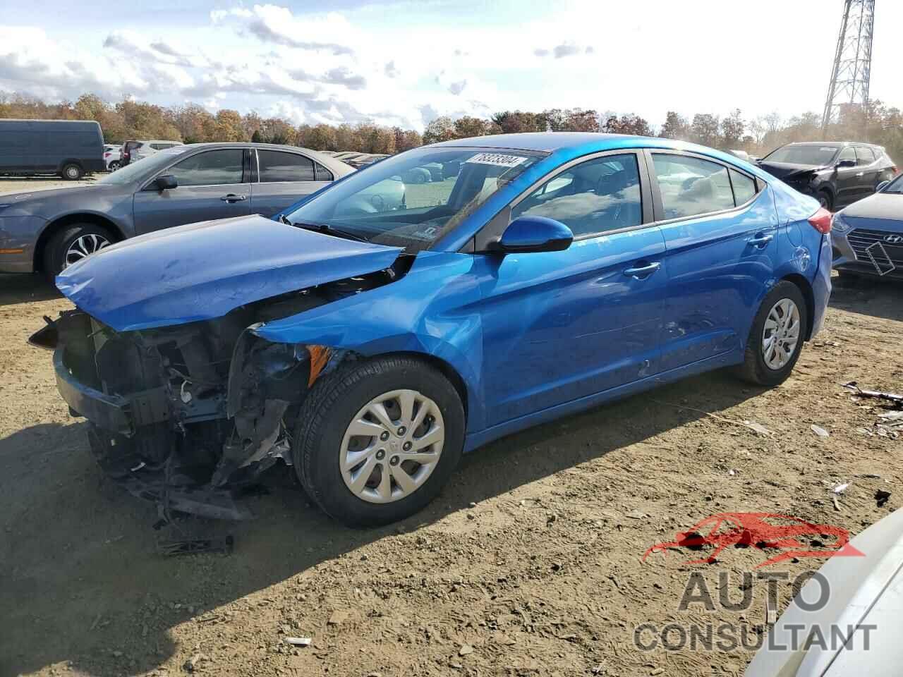 HYUNDAI ELANTRA 2017 - KMHD74LFXHU098152