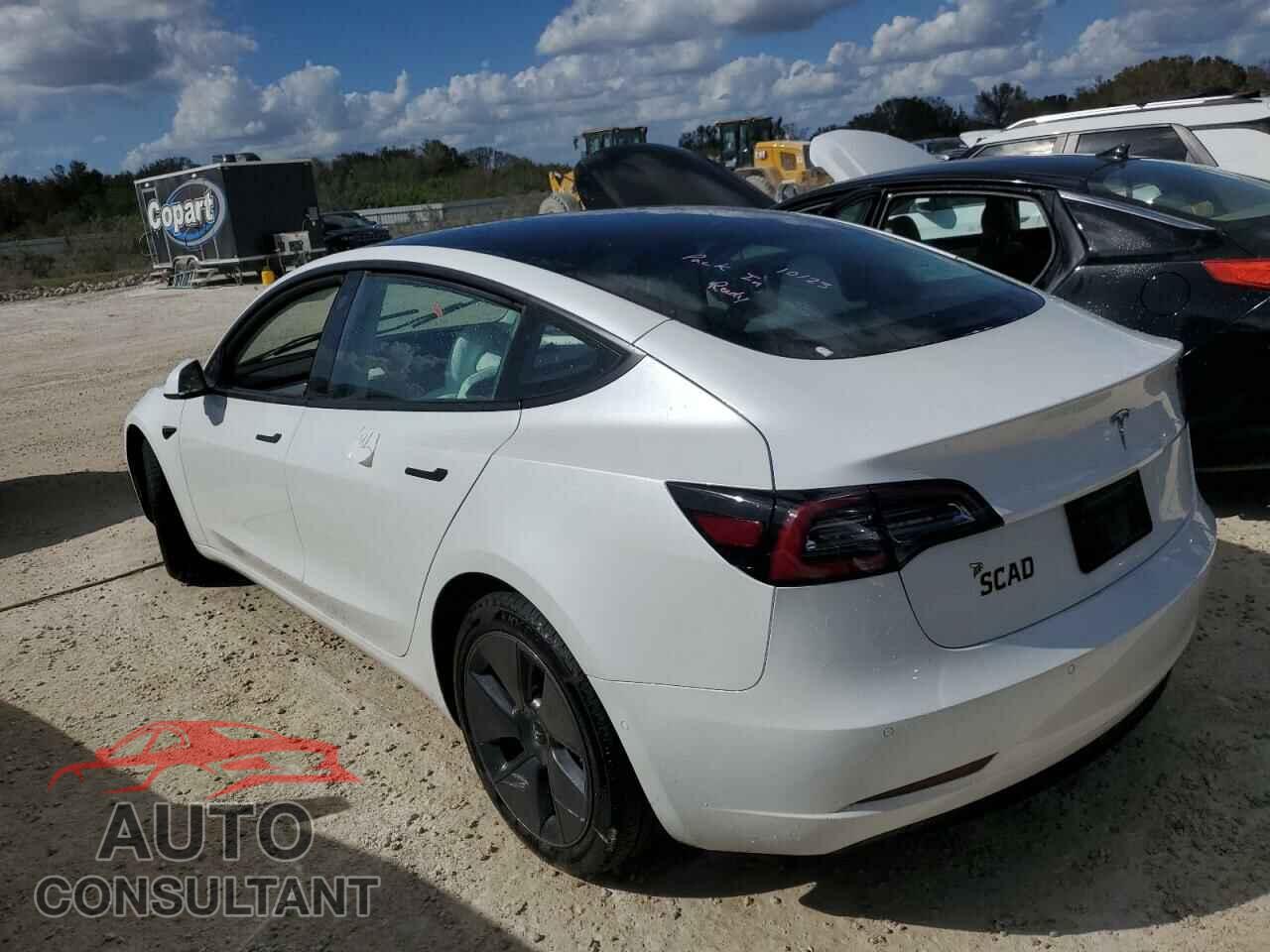 TESLA MODEL 3 2022 - 5YJ3E1EA8NF346554