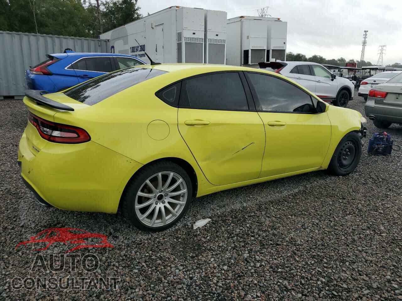 DODGE DART 2013 - 1C3CDFBA3DD110716