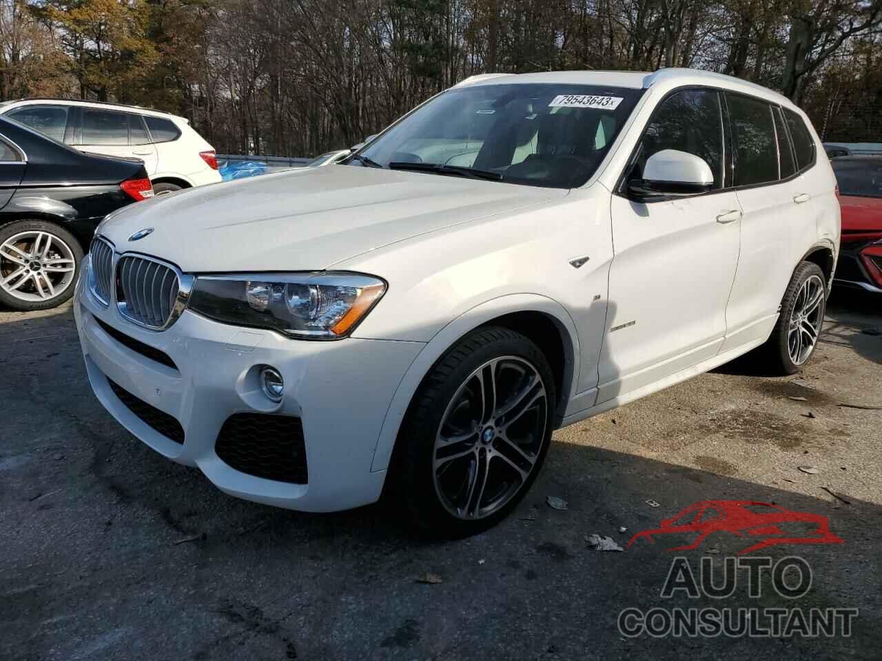 BMW X3 2017 - 5UXWZ7C57H0V84939