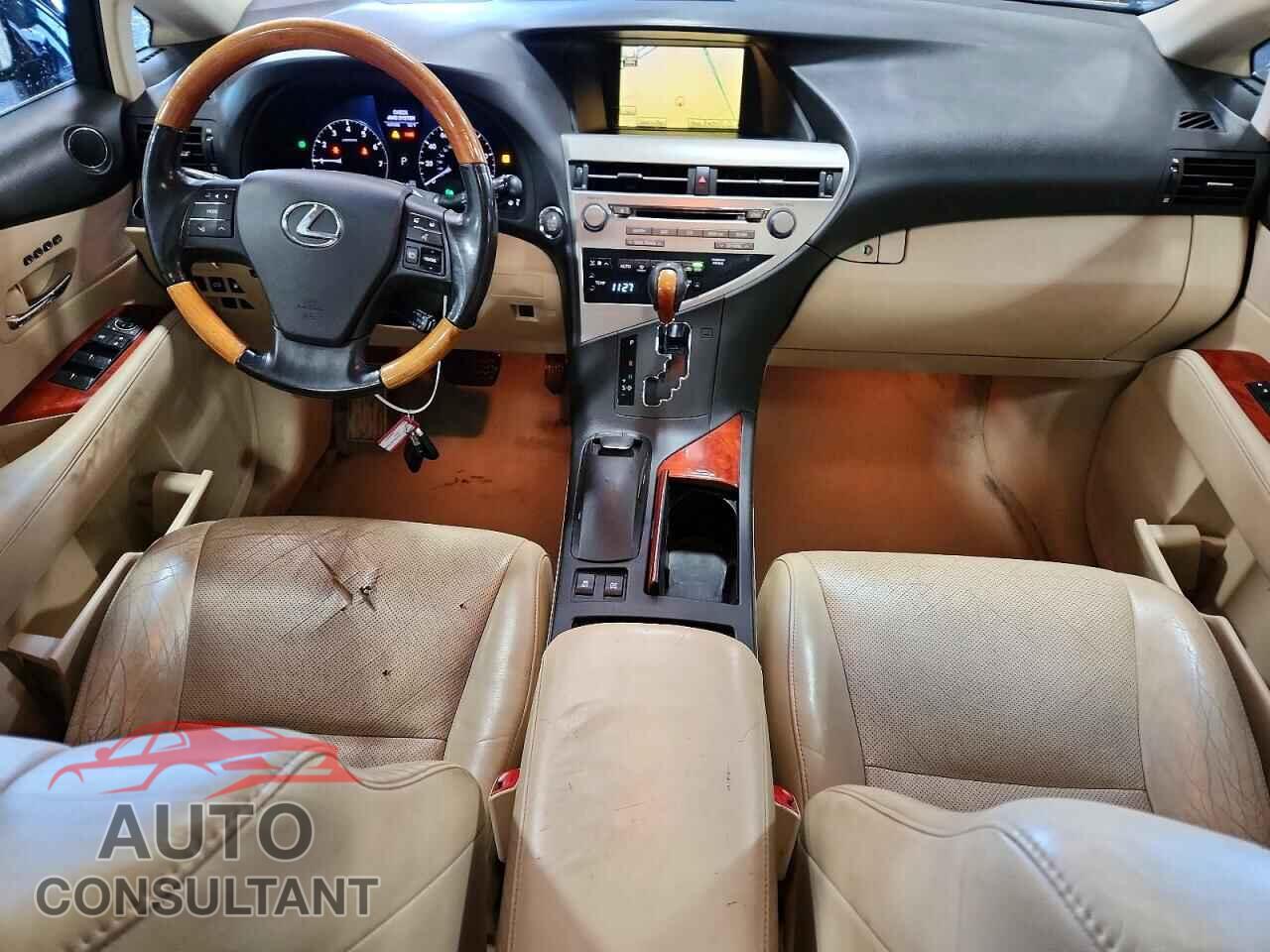 LEXUS RX350 2010 - 2T2BK1BA3AC044012