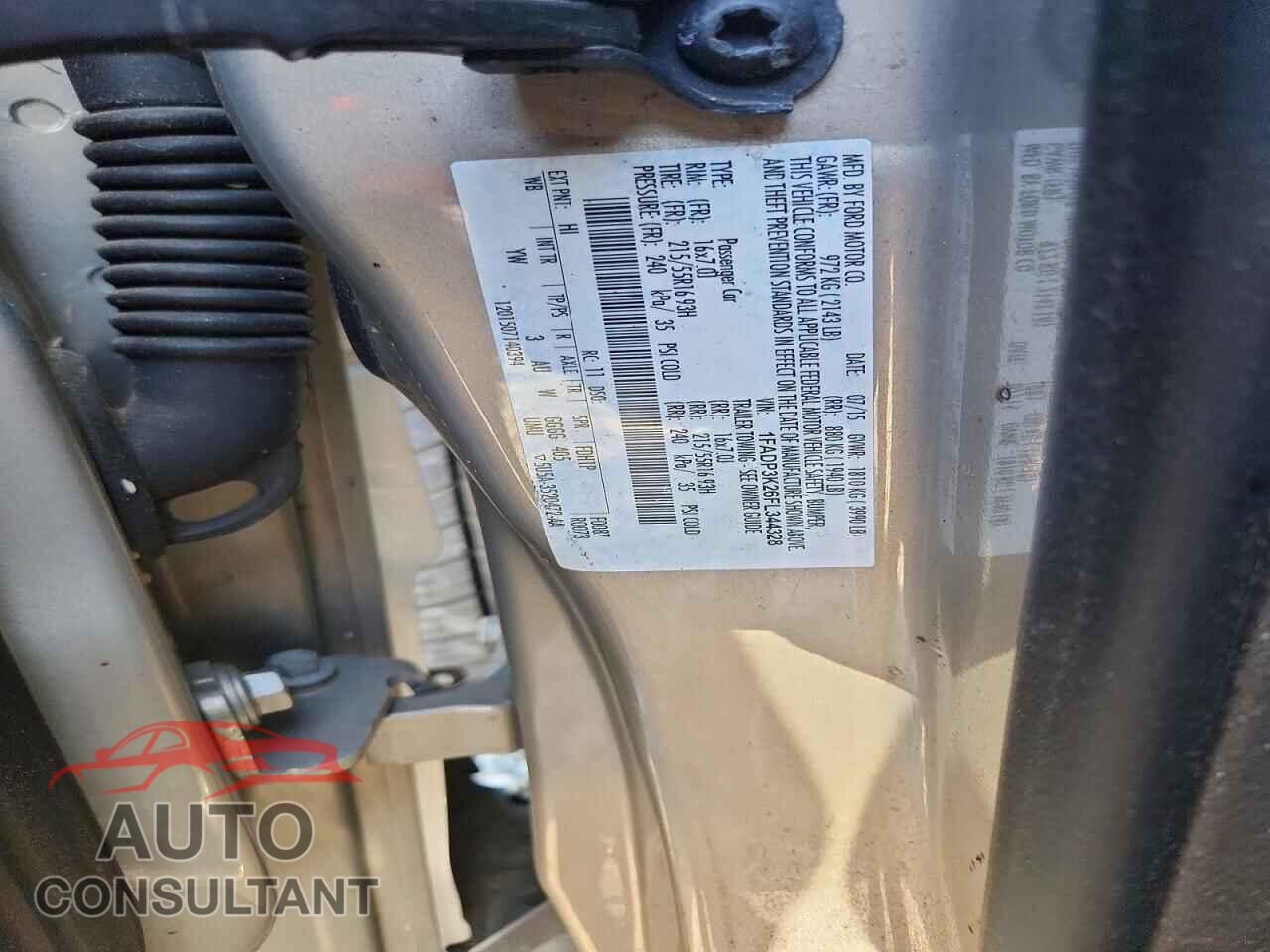 FORD FOCUS 2015 - 1FADP3K26FL344328