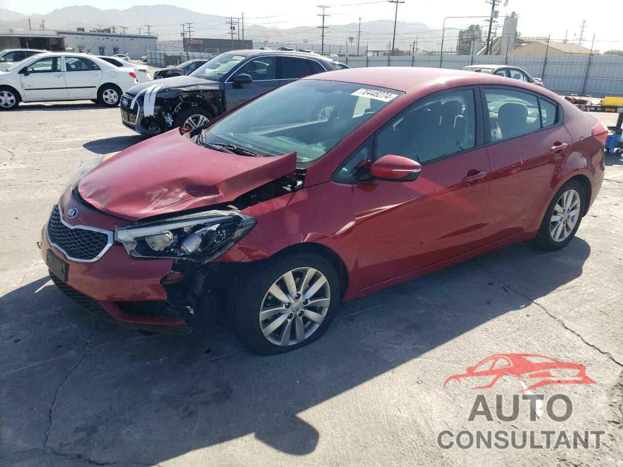 KIA FORTE 2016 - KNAFX4A66G5462752