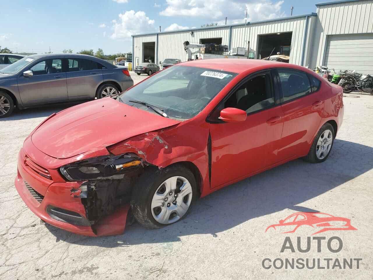 DODGE DART 2016 - 1C3CDFAA5GD680948