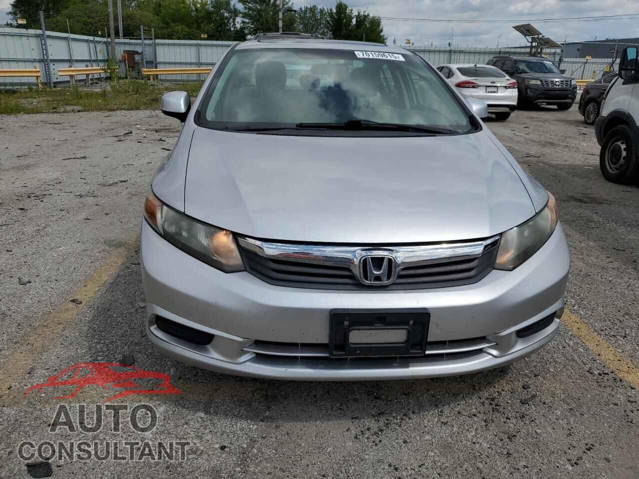 HONDA CIVIC 2012 - 19XFB2F89CE035144