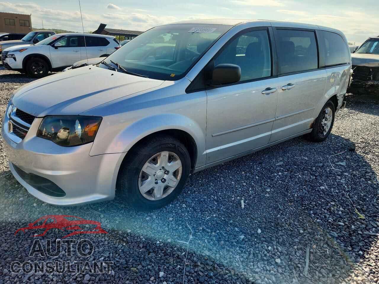 DODGE CARAVAN 2012 - 2C4RDGBG9CR333788